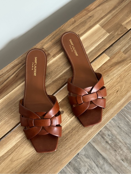 Saint Laurent Shoes - Saint Laurent Tribute Mules